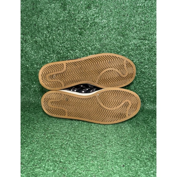 Adidas Superstar Shoes Women 8.5 Mens 7 Black Polka Dot Shell Toe Casual Sneaker - Picture 9 of 9